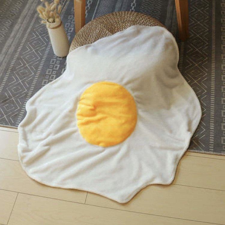 [Normal version] Kawaii Fired Egg Blanket S12836