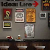 [US Local Warehouse]3PCS Beer Word - Vintage Metal Signs Set - 30*40cm
