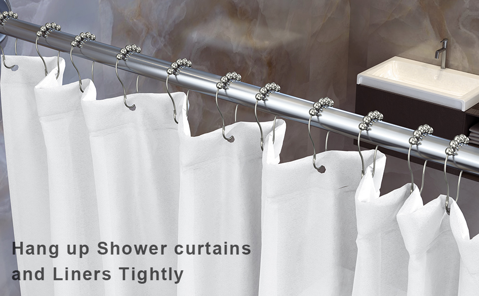 shower curtain hooks