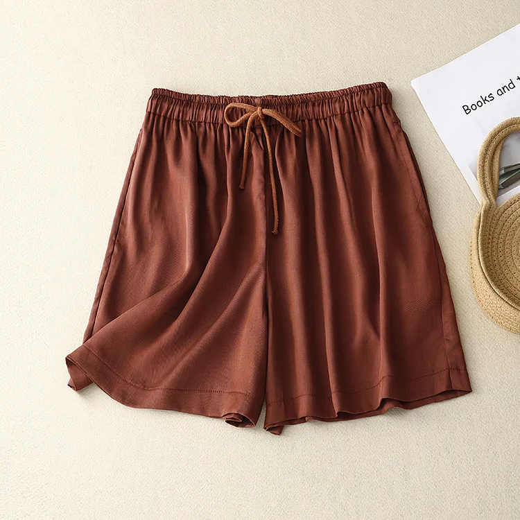 Women's Casual Solid Color Shorts