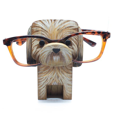 Danile-Handmade Shih Tzu Dog Eyeglass Stand