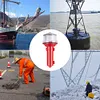 Solar Charging LED Marine Signal Light 3 Colors Flashlight for Marine Navigation