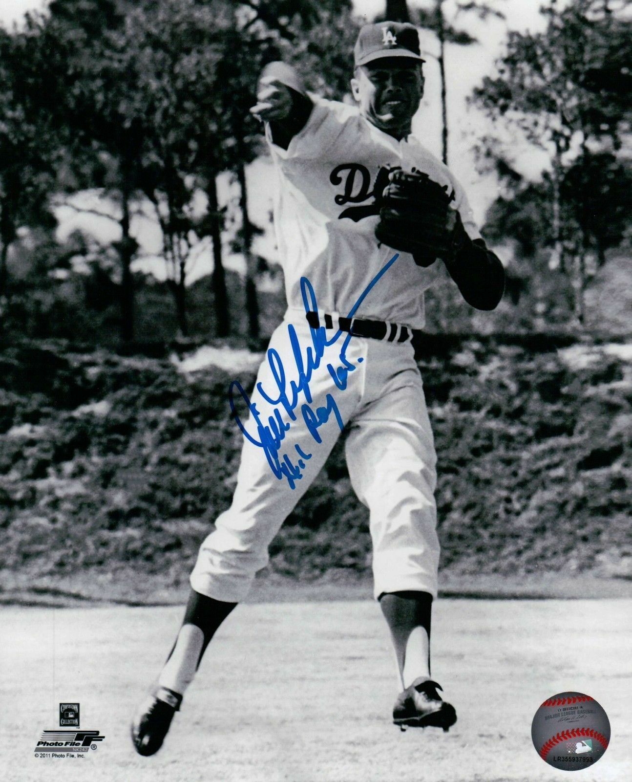 Jim Lefebvre Signed 8X10 Photo Poster painting NL ROY 65