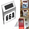 House Number LED Solar Lamp Waterproof Outdoor Address Number Sign Light
