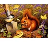 Squirrel  | Full Round Diamond Painting Kits