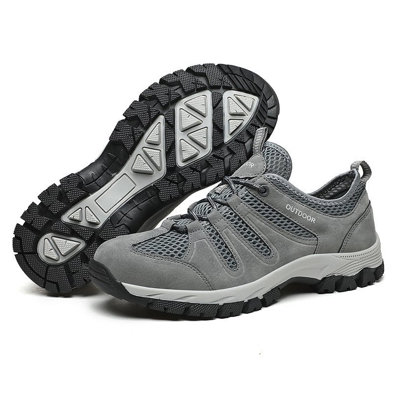 Men's Orthopedic Hiking Walking Shoes-Proven Plantar Fasciitis, Foot and Heel Pain Relief