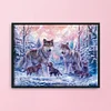 Wolf-14CT Counted Cross Stitch Kit(46*56cm)