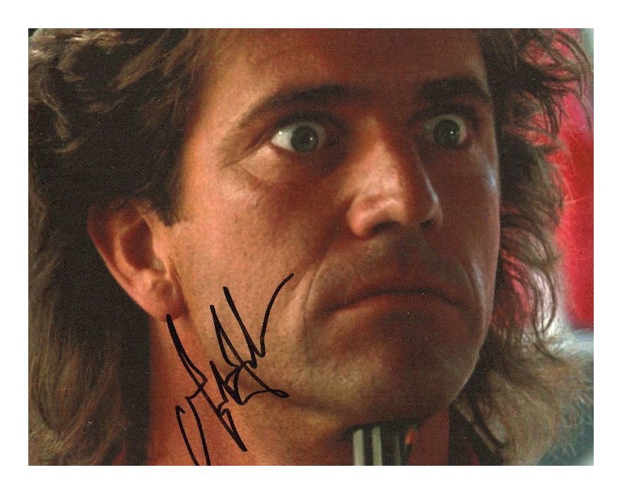 MEL GIBSON AUTOGRAPHED SIGNED A4 PP POSTER Photo Poster painting PRINT 1