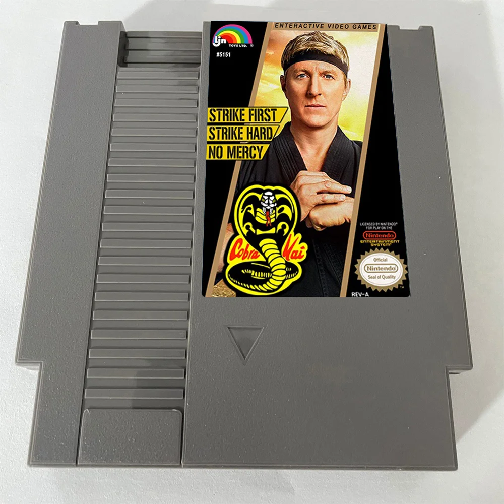 Cobra Kai NES For Nintendo Entertainment System Console - 8 Bit Game Cartridge