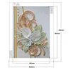 Quilling Flower-Crystal Rhinestone Diamond Painting