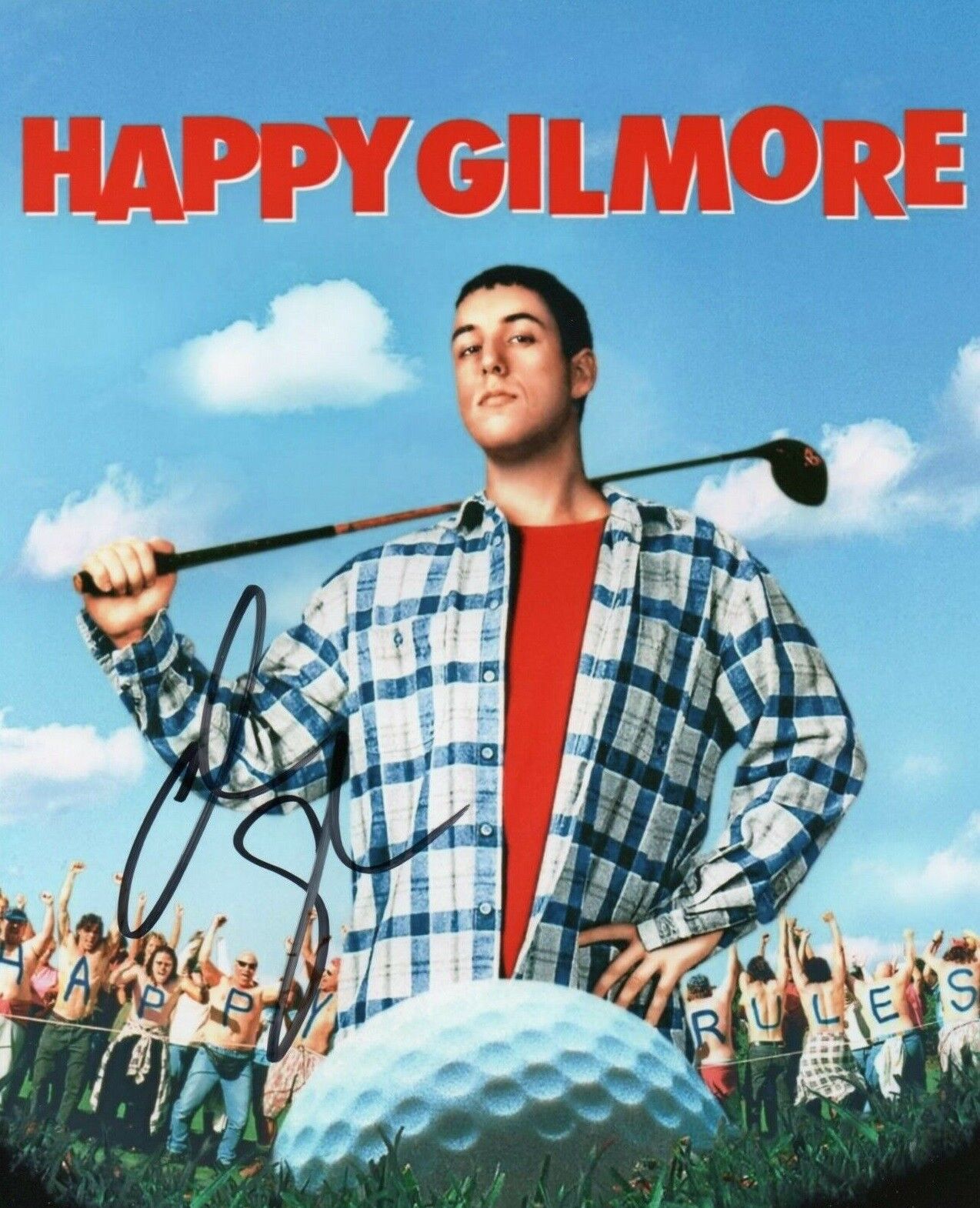 Adam Sandler Autographed Signed 8x10 Photo Poster painting ( Happy Gilmore ) REPRINT