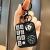 Mini DJ Keychain Mini Musical Instrument Car Keychain Bag Pendant Accessories