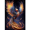 Colorful Phoenix-11CT Stamped Cross Stitch 40*60cm(Big Size)