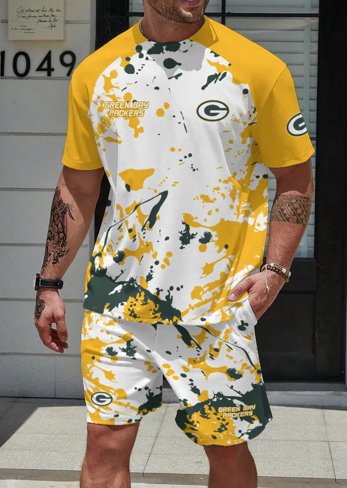 Green Bay Packers Limited Edition Top And Shorts Two-Piece Suits