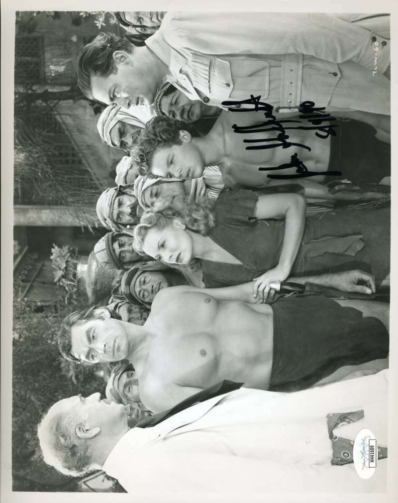 Johnny Sheffield JSA Coa Signed 8x10 Tarzan Photo Poster painting Autograph