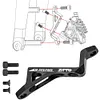 Bicycle Disc Brake Adaptor Post Mount To Flat Mount Disc Brake Bracket Converter