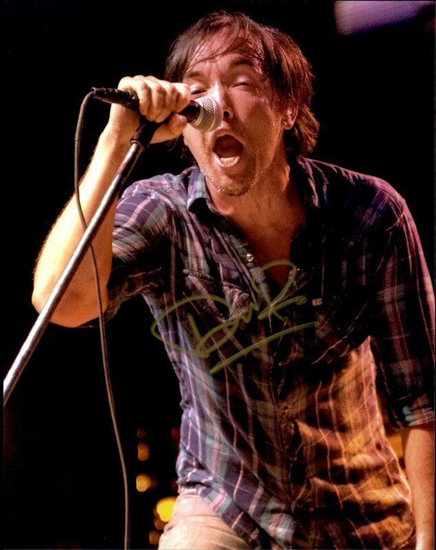 Douglas Robb Hoobastank Authentic signed rock 8x10 Photo Poster painting W/Cert Autographed A3