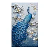 (Big Size) 11CT Peacock- Counted Cross Stitch 48*75cm/18.9*29.53in