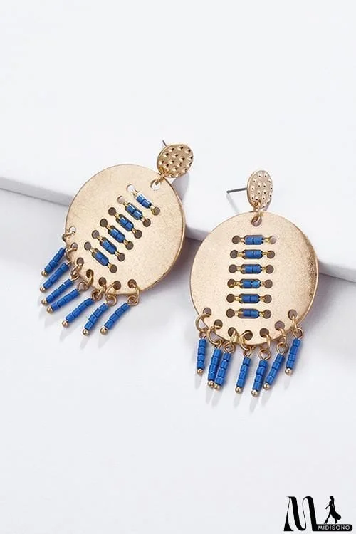 Metal Beads Earring