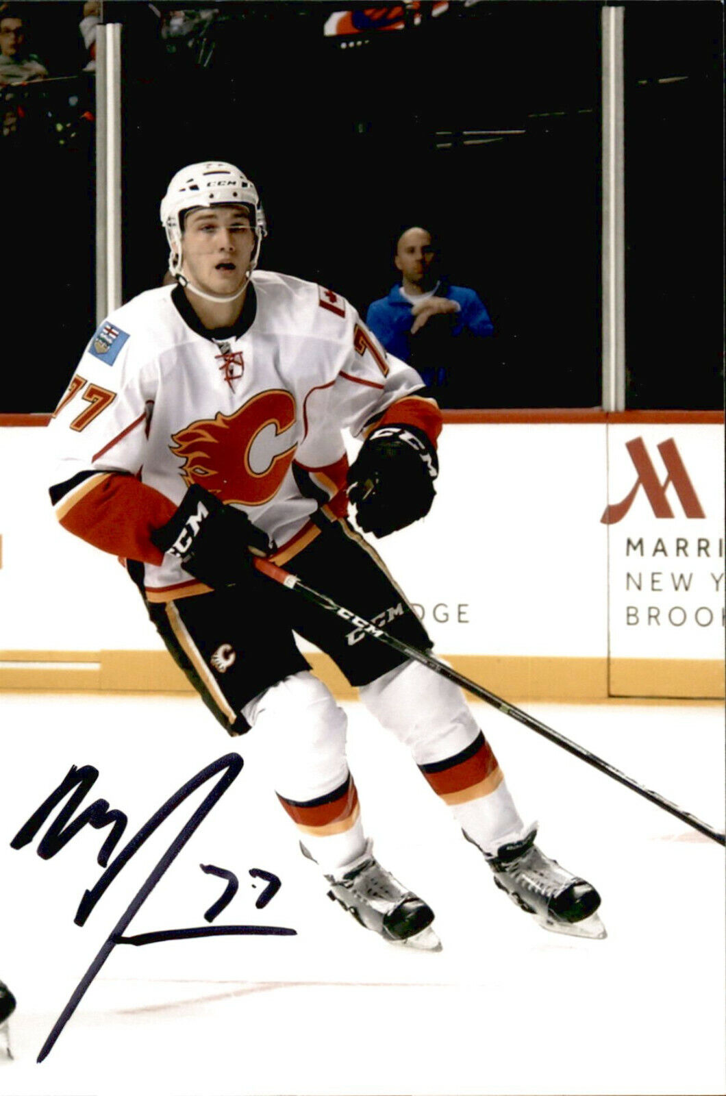 Mark Jankowski SIGNED autographed 4x6 Photo Poster painting CALGARY FLAMES #6