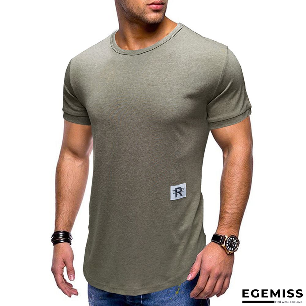 T-shirt with Short Sleeves and Round Collar In Plain Color | EGEMISS