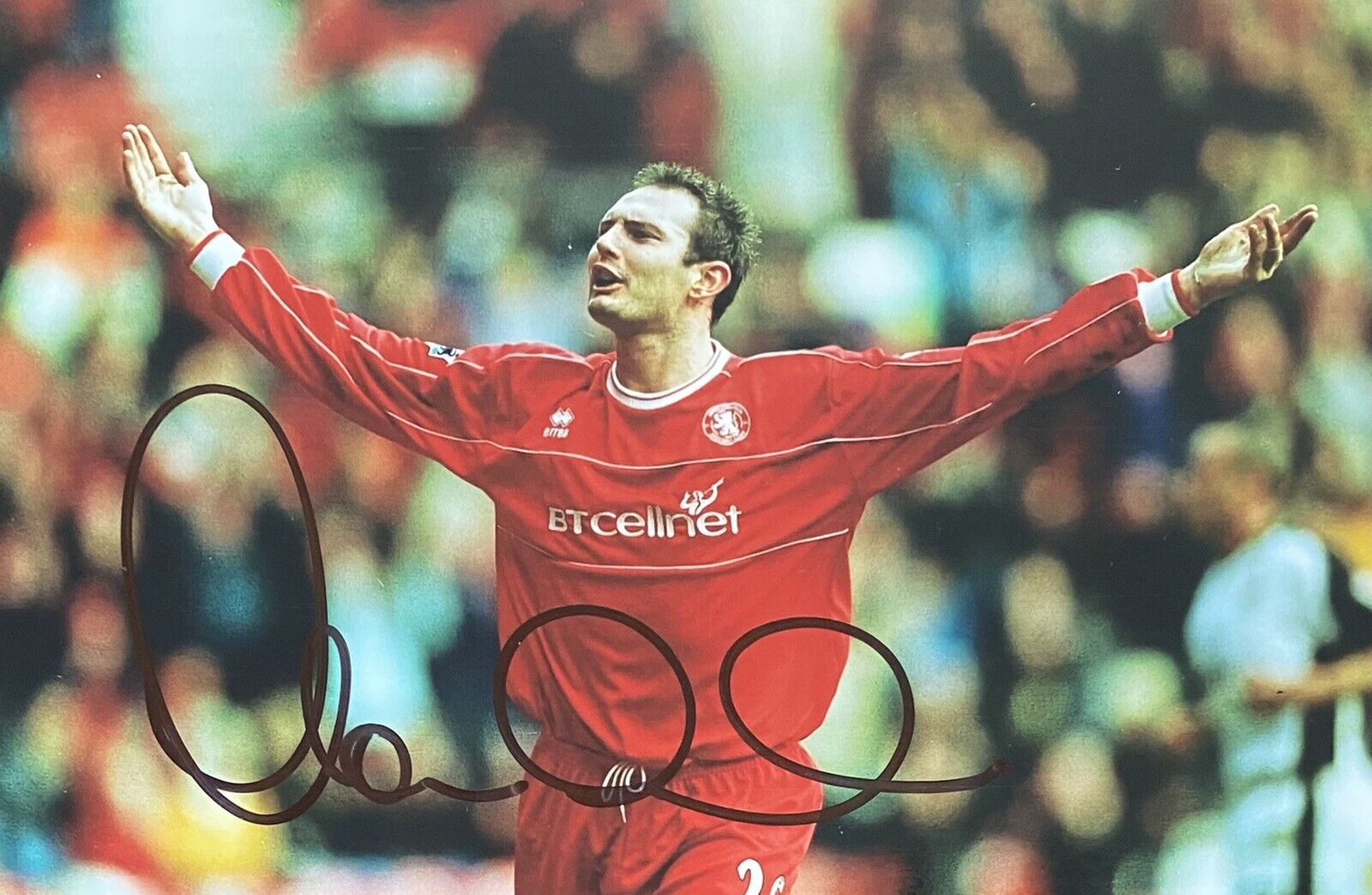 Noel Whelan Genuine Hand Signed Middlesbrough 6X4 Photo Poster painting 4