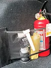 Car Back Rear Trunk Storage Net Elastic Storage Bag for Car Stowing Tidying (L)