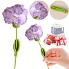 (Finished Product)Crochet Carnation Artificial Carnation Exquisite Aesthetic for Gift Home Office Decor