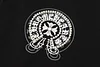 Chrome Hearts Rhinestone Horseshoe Hoodie - Black Gothic Streetwear Sweatshirt 2601