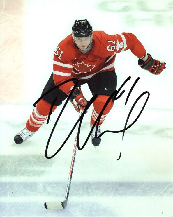 Team Canada Rick Nash Signed Autographed 8x10 Photo Poster painting COA A