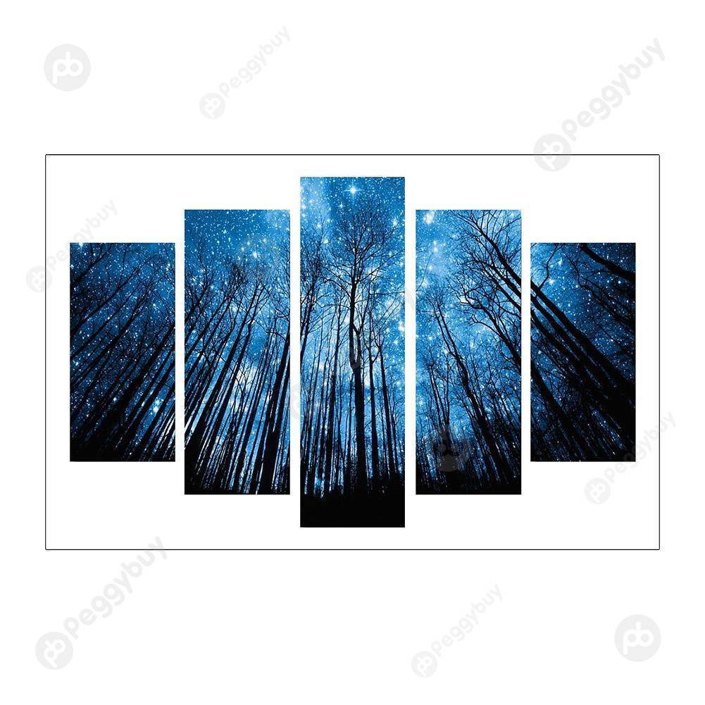 

5pcs Forest - Round Drill Diamond Painting - 95*45CM (Multi Big Size), 501 Original