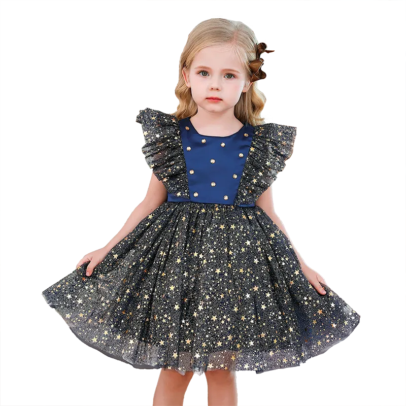 Baby Girl Dress Cute Bow Newborn Princess Dresses for Baby 1 Year Birthday Dress Toddler Infant Party Dress Christening Gown