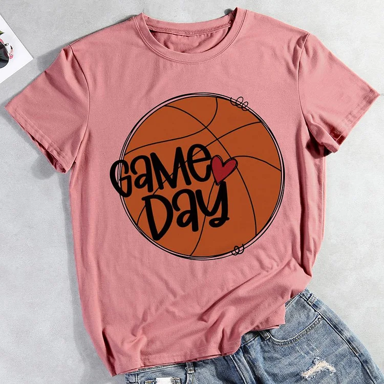 AL™ Game Day Basketball  T-shirt Tee -011294-Annaletters