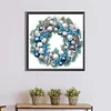 Xmas Wreath-Crystal Rhinestone Diamond Painting