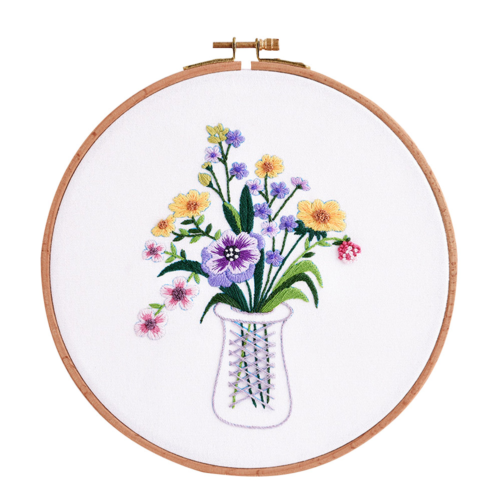 

Flower Bouquet - Embroidery - Cross Stitch, 501 Original