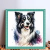 Shepherd Dog-11CT Stamped Cross Stitch 40*40cm/15.75*15.75in