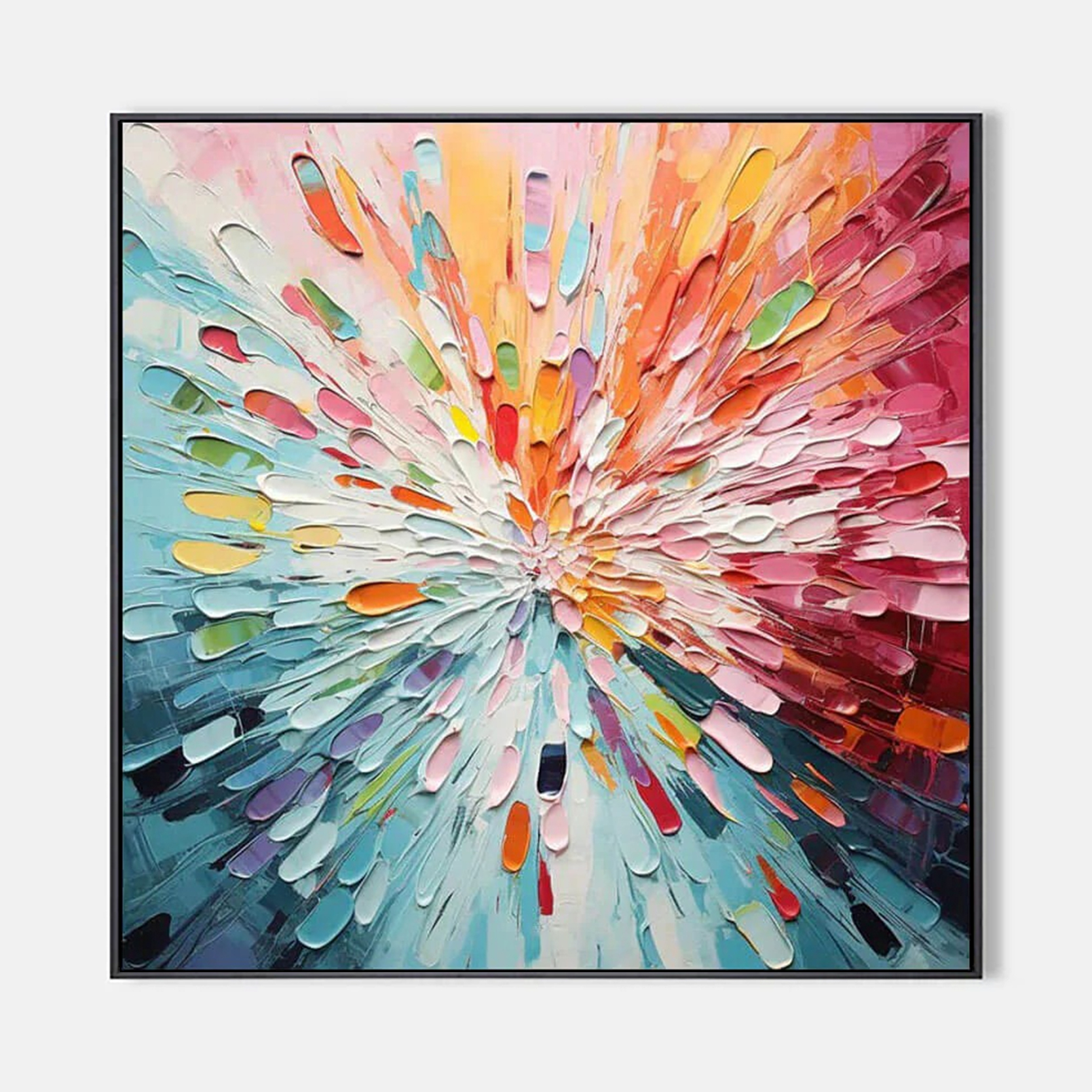 Arabelart AR1585 Colorful Textured Abstract Art