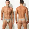 Ultra-thin sexy fully transparent ice silk seamless U convex thong