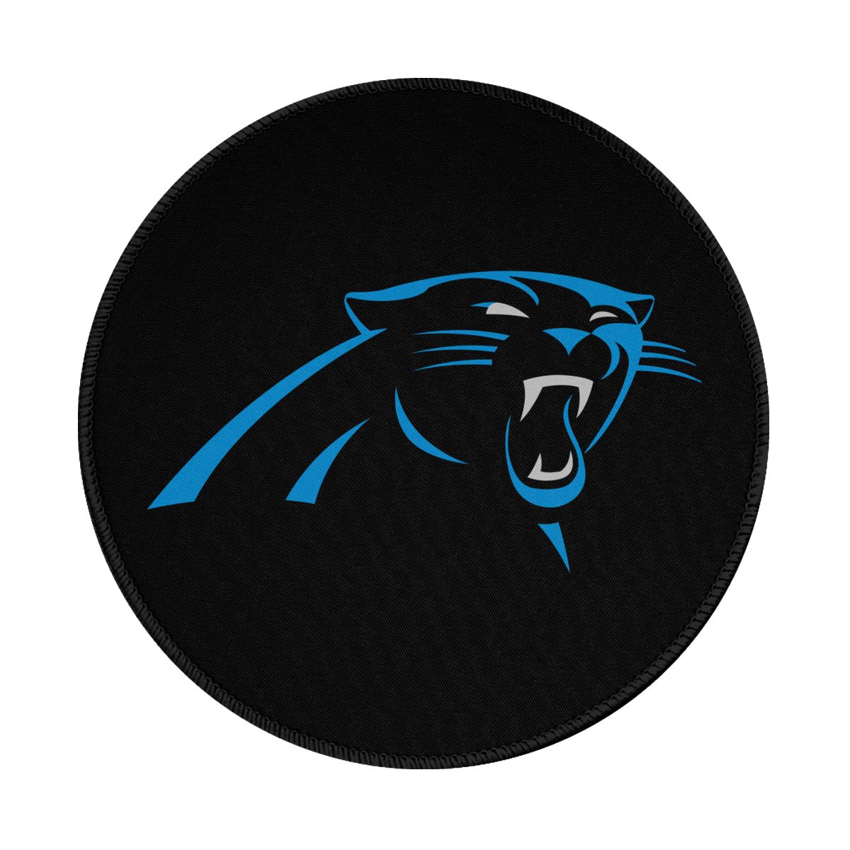 Carolina Panthers Waterproof Round Mouse Pad for Wireless Mouse