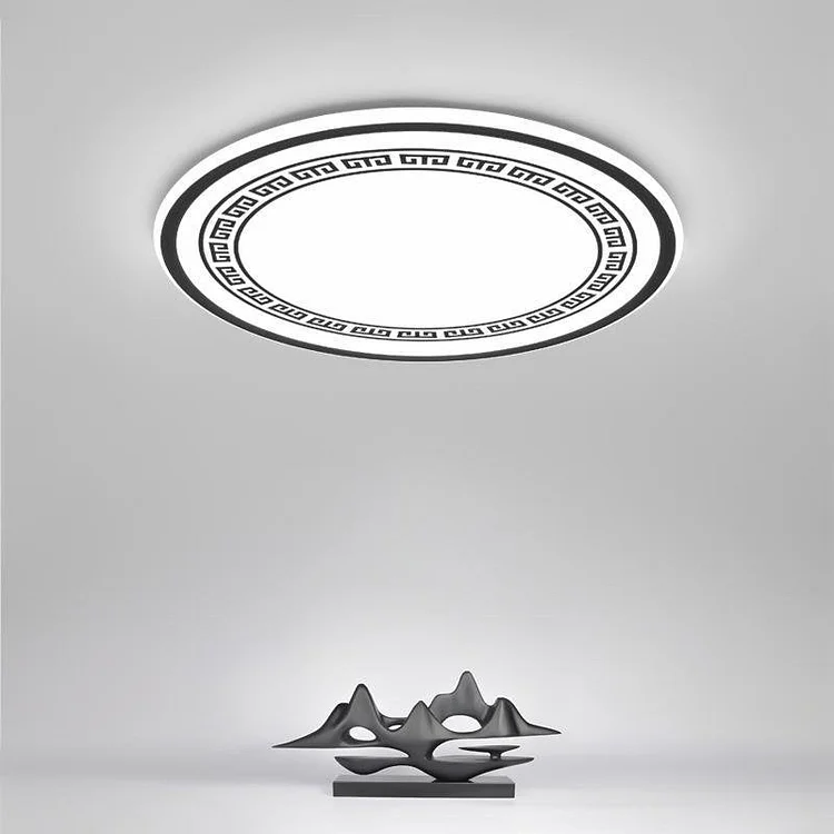 Eastern Round Flush Mount Kitchen Lighting Dining Room Lighting Ceiling Light - Appledas