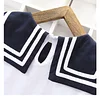 Kid Girl School Uniform Sets Cotton 2 Pcs