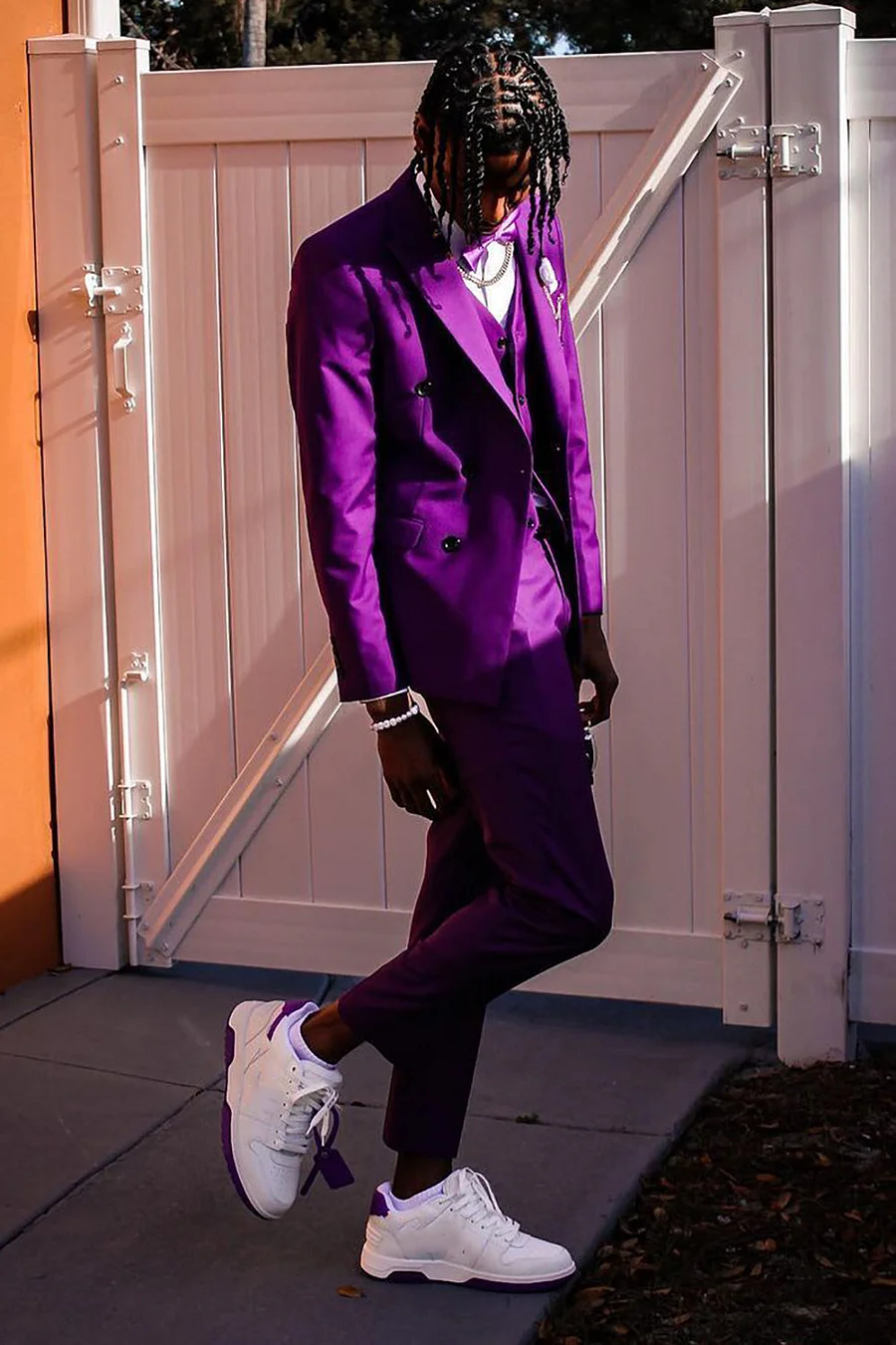 Purple Prom Suits