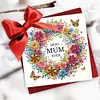 uk.everydayedeals 6Pcs DIY Diamond Painting Greeting Card - Mothers Day Wreath