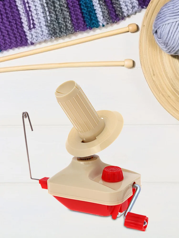 Yarn Winder, Large Yarn Winder DIY Gift Hand Operated Portable Small for  Yarn Fiber Balls