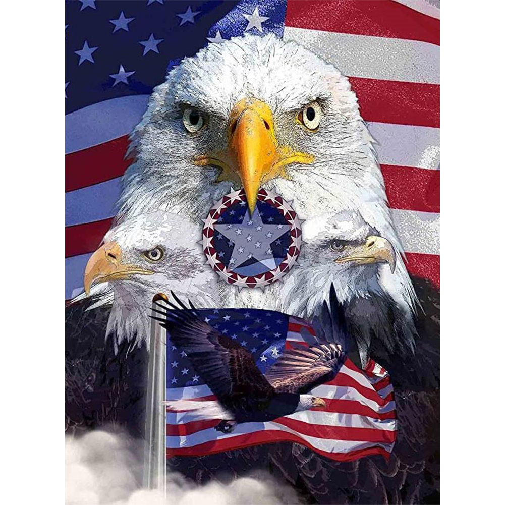 

Eagle - Round Drill Diamond Painting - 30*40CM, 501 Original
