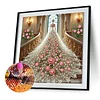 White Dress Beauty-Special Shaped Diamond Painting