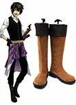 Hakuouki Toudou Cosplay Shoes Boots