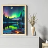 Aurora Scenery-11CT Stamped Cross Stitch 40*50cm/15.75*19.69in