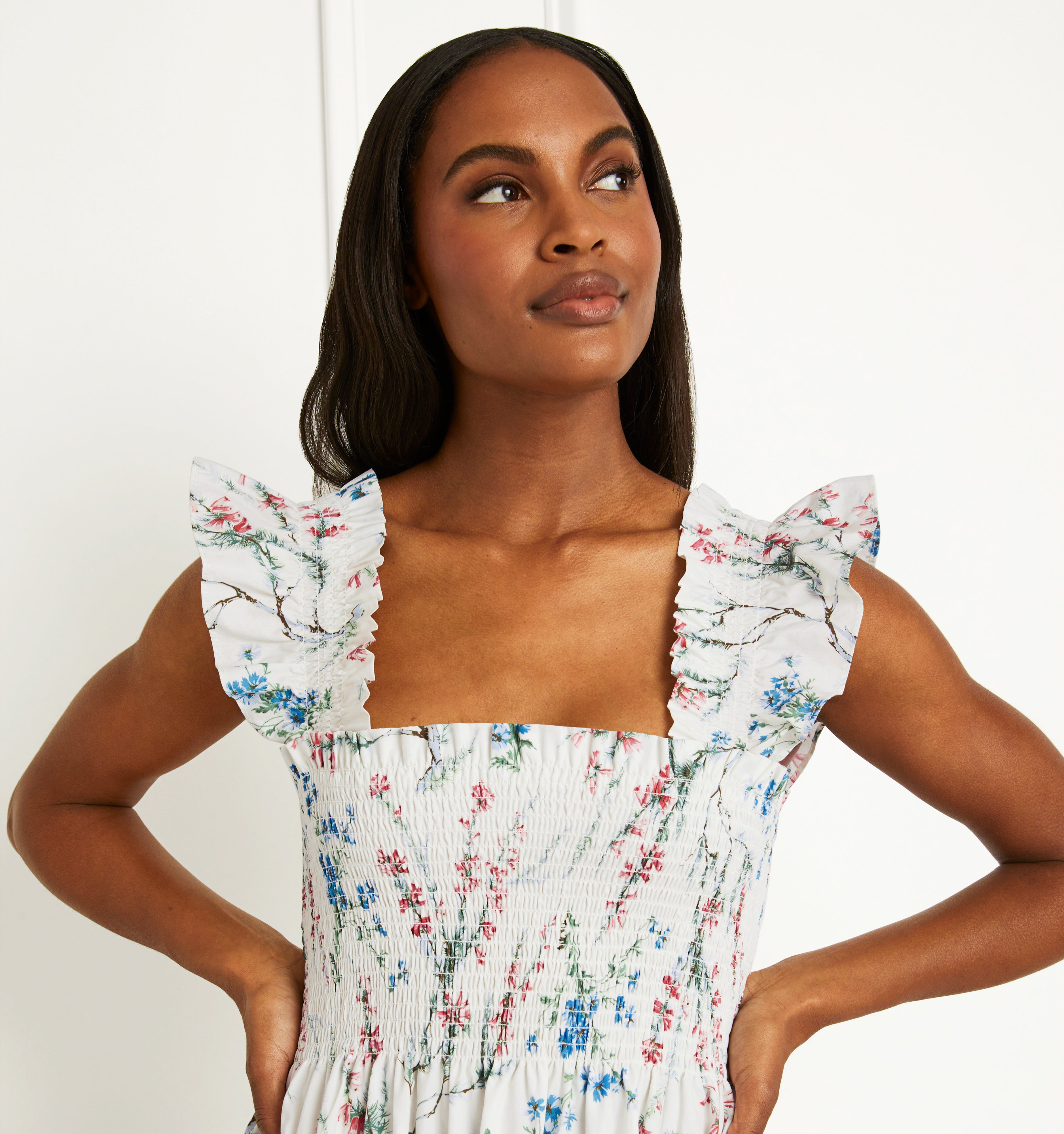 The Elizabeth Dress - Spring Chintz Cotton