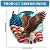 Independence Day American Flag Eagle - 5D DIY Pendant